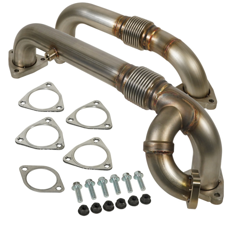 Ford F-550 Super Duty Performance Exhaust - BD Diesel - UpPipe Kit w/EGR Connector - `08-`10